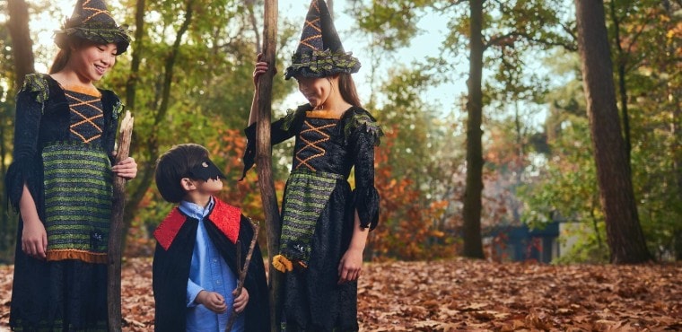 Enfants déguisés Halloween 760x370