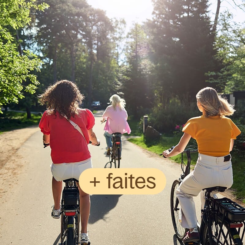 Faites de belles randonnées à pied ou à vélo dans un paysage baigné de soleil