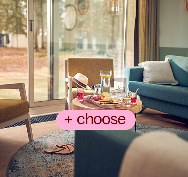 Accommodations at Center Parcs