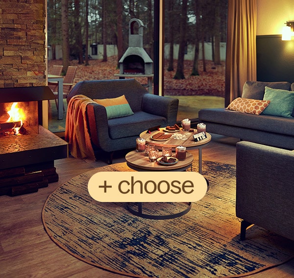 Accommodations at Center Parcs