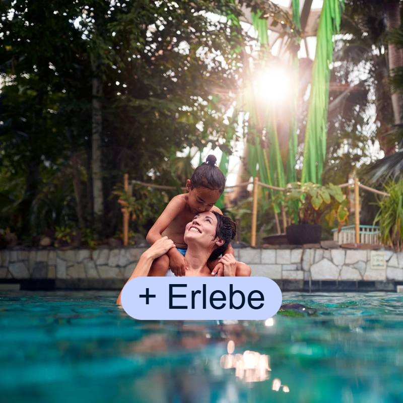 Erlebe gemeinsam Spaß und Entspannung in der Wasserwelt Aqua Mundo