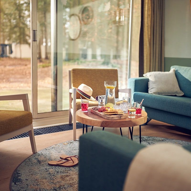 Accommodations at Center Parcs