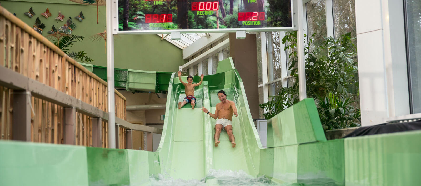 Nieuwe Duo Racer glijbaan Les Ardennes