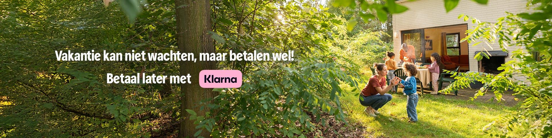Betaal later of in 3 termijnen met Klarna!