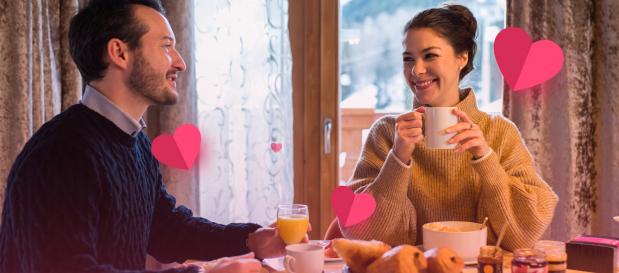 Genieten tijdens Valentijn