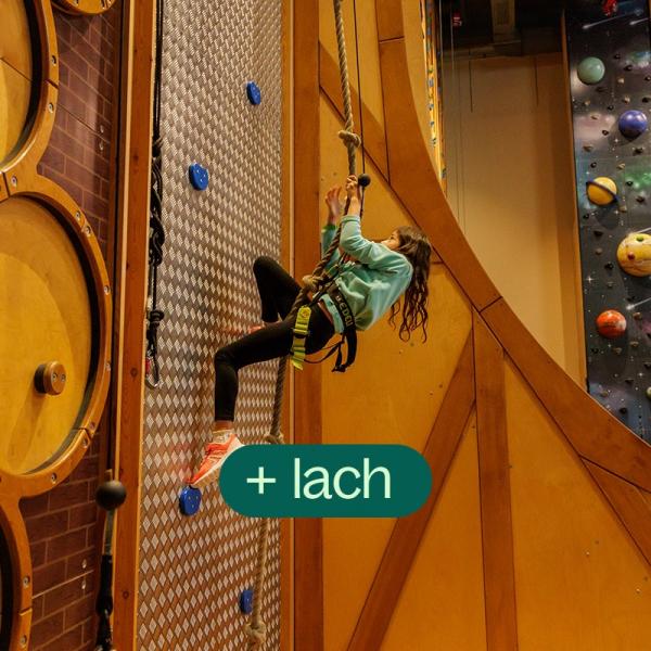 Lach de spanning weg