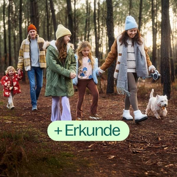 Erkunde die Umgebung mit unseren malerischen Wander- und Radwegen