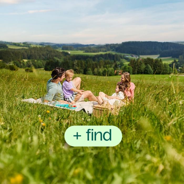 Find yourself in harmony with nature to recharge your batteries