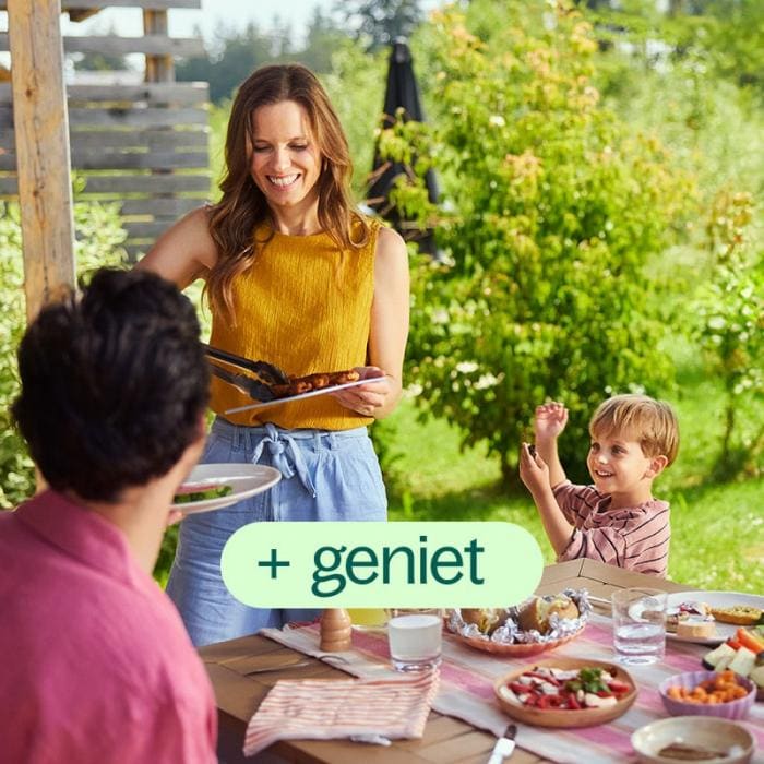 Geniet van een heerlijk lange (zomer) avond op je privéterras