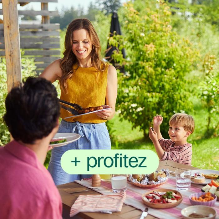 Profitez d'une longue et agréable soirée (d'été) sur votre terrasse privée