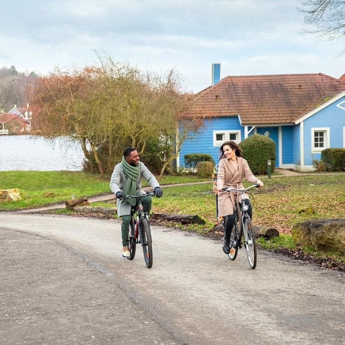 Geniet van een autovrije vakantie. Huur een fiets op het park!