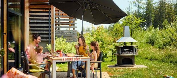 Fully equipped accommodation in the heart of nature