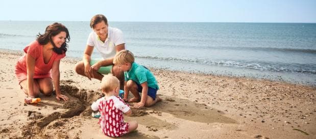 De omgeving van het vakantiepark