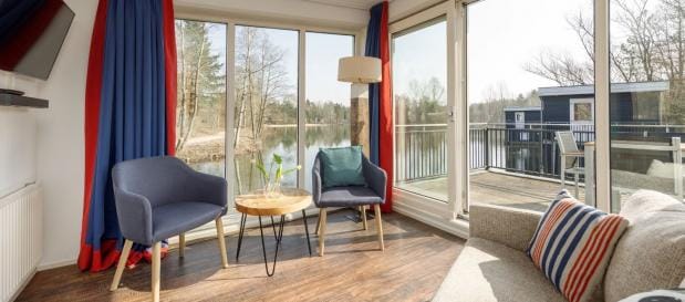 Hausboote in der Lüneburger Heide
