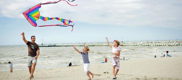Familienurlaub in Belgien am Meer