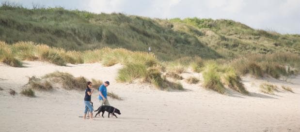 Ferien mit Kindern und Hund am Meer