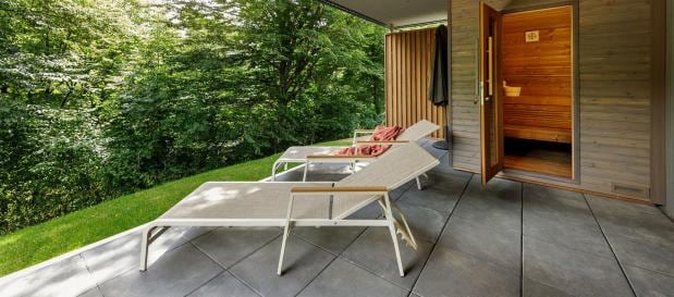 Ferienhäuser für 2 mit Sauna