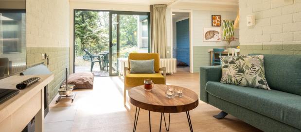 Hunde-Ferienhaus mit eingezäuntem Grundstück