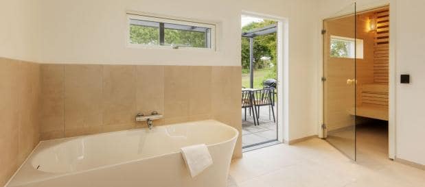 Ferienhaus mit Hund und Sauna in Dänemark