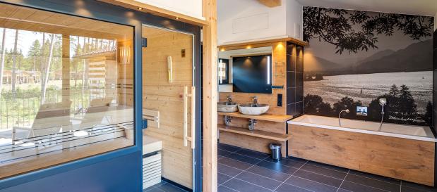 Een huisje met sauna huren