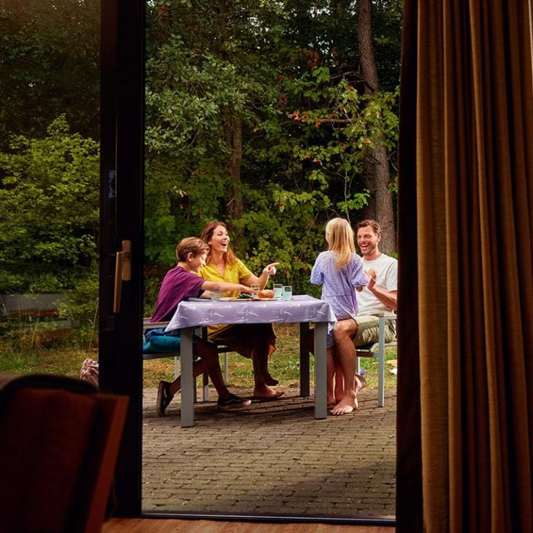 De omgeving van het park