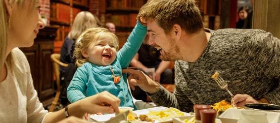 Kinderen eten gratis