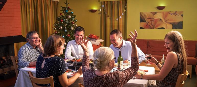 Weihnachtsferien in festlicher Atmosphäre
