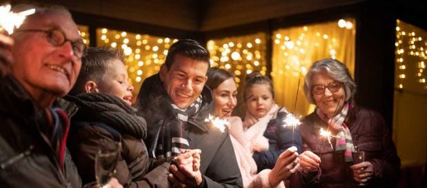 Oud en Nieuw vieren tijdens de kerstvakantie bij Center Parcs