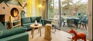 New themed Animals of the forest cottage in Erperheide