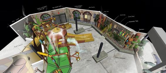 Renewed Aqua Mundo Erperheide, subtropical swimming pool