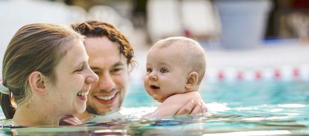 vacances avec bébé