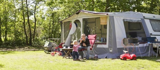 Camping Port Zélande tent