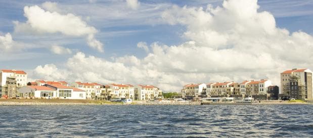 Marina in de Eemhof near Amsterdam